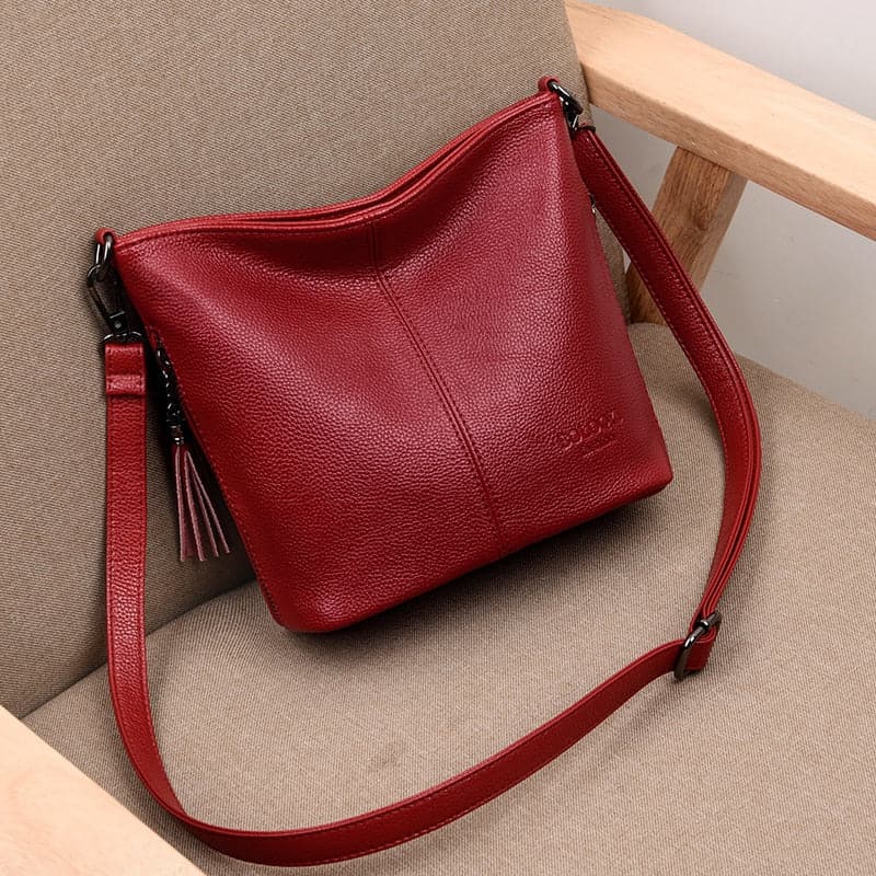 Bolsa Victoria Allure - Elegância em Couro por Bele Rose Acessórios