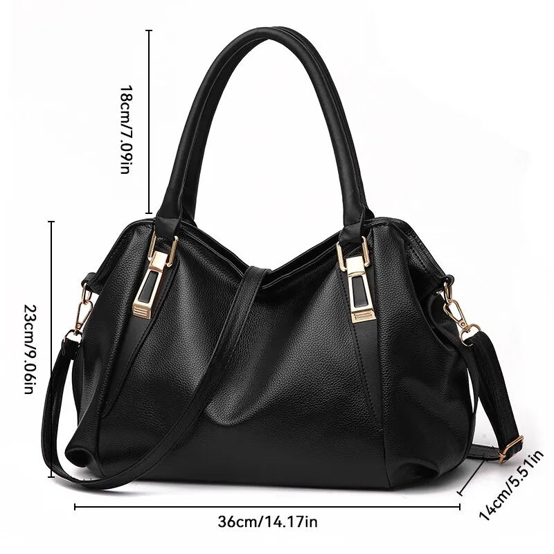 Bolsa Sophia Urban Chic - Crossbody de Couro com Bele Rose Acessórios