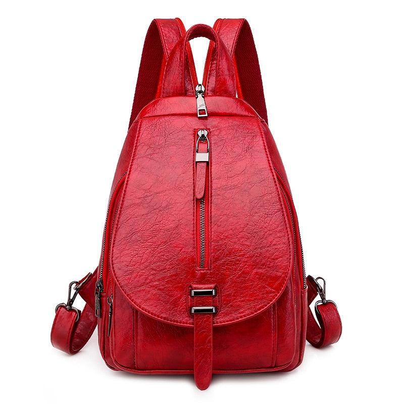Mochila Luxo Sofia - Sofisticação em Couro Sintético