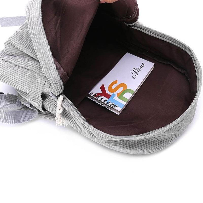 Mochila Clara: Veludo e Versatilidade - Bele Rose Acessórios
