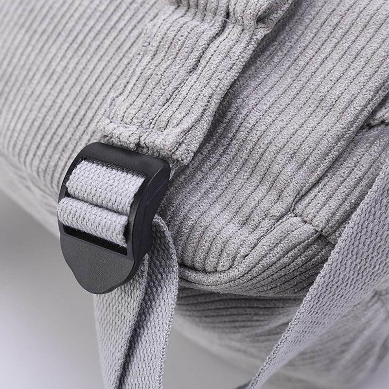 Mochila Clara: Veludo e Versatilidade - Bele Rose Acessórios