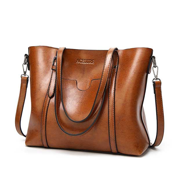 Bolsa Olivia Charme Urbano - Couro Fino com Bele Rose Acessórios
