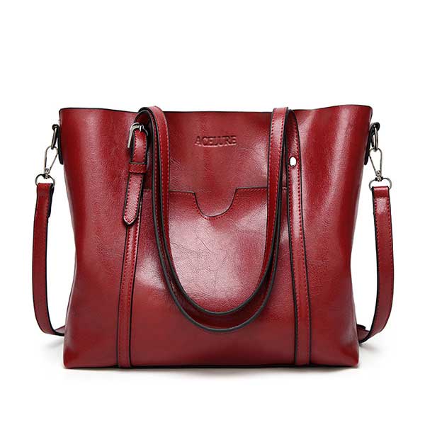 Bolsa Olivia Charme Urbano - Couro Fino com Bele Rose Acessórios