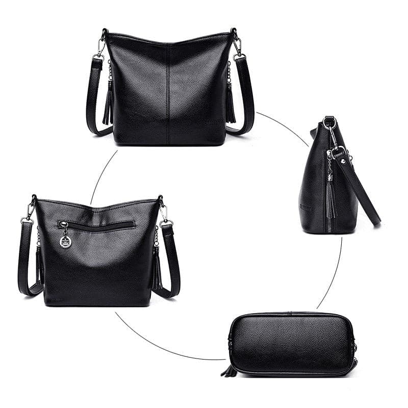 Bolsa Victoria Allure - Elegância em Couro por Bele Rose Acessórios