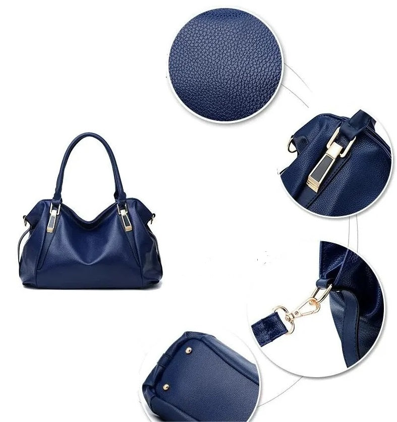 Bolsa Sophia Urban Chic - Crossbody de Couro com Bele Rose Acessórios