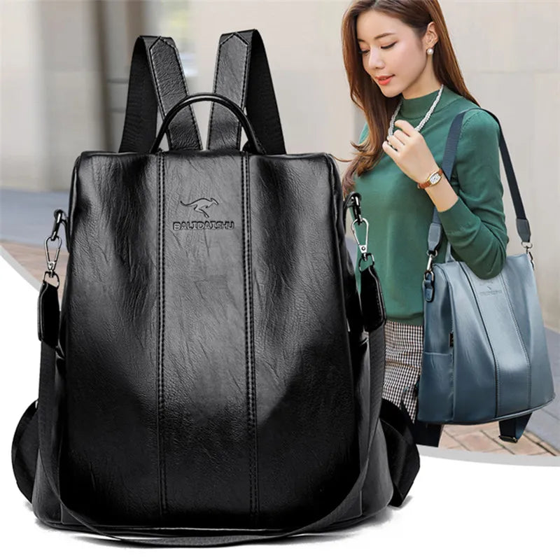 Bolsa Mochila Scarlett Protegida - Sofisticação Segura por Bele Rose