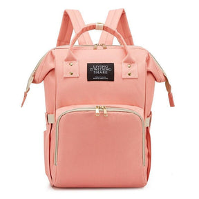 Mochila Maternidade Multifuncional Bele Rose - Elegância e Conveniência