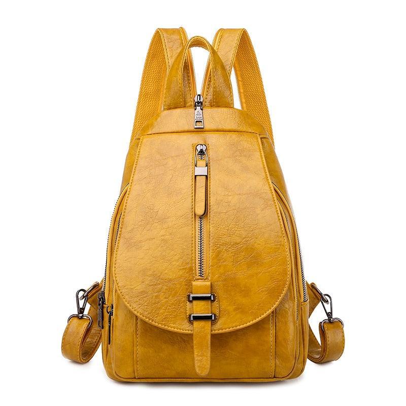 Mochila Luxo Sofia - Sofisticação em Couro Sintético
