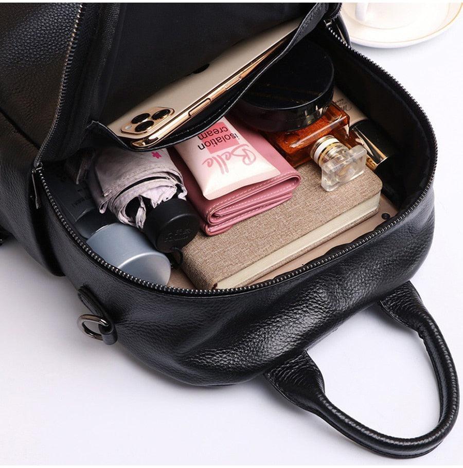 Mochila Seattle de Couro | Conforto e Estilo para o Dia a Dia