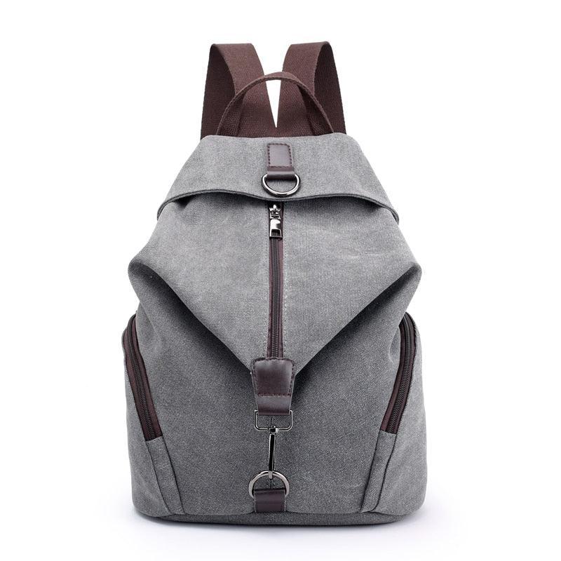 Mochila Feminina de Lona Casual - Valentina