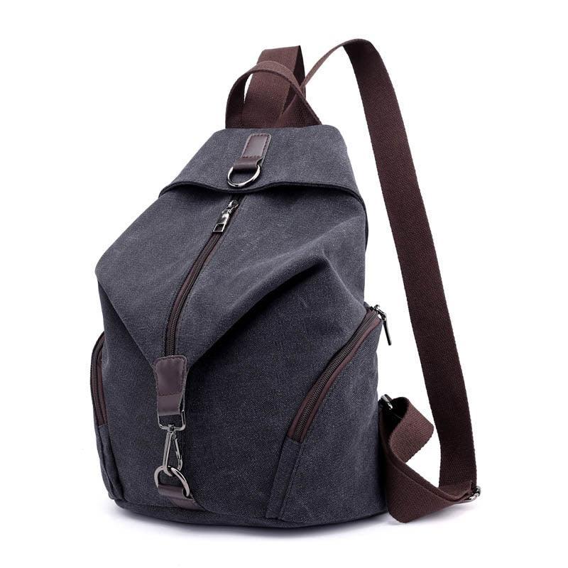 Mochila Feminina de Lona Casual - Valentina